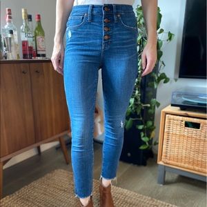 Madewell 10” High-Rise Skinny Jeans